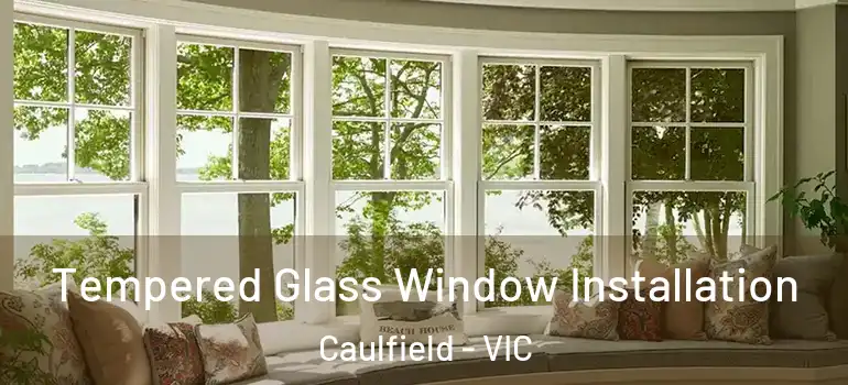  Tempered Glass Window Installation Caulfield - VIC