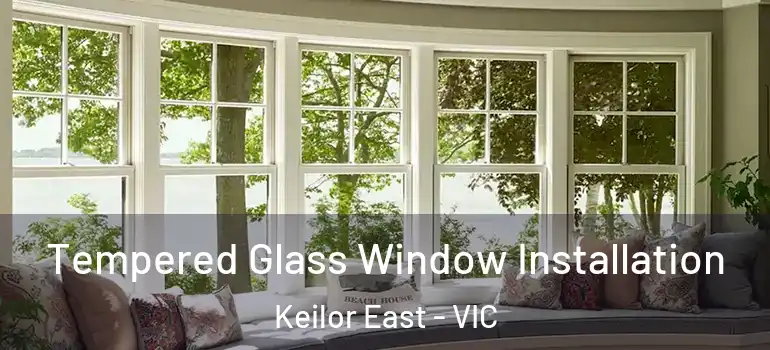  Tempered Glass Window Installation Keilor East - VIC