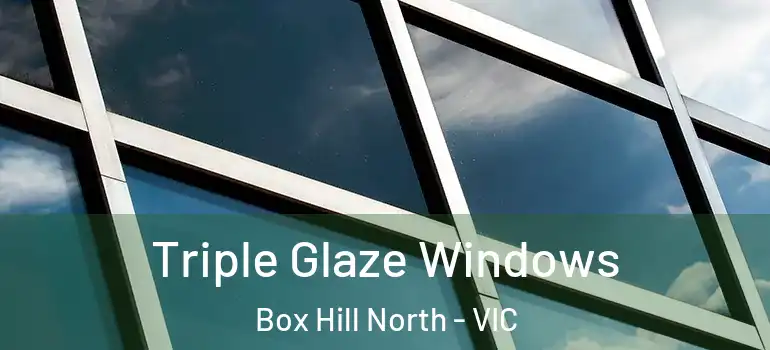 Triple Glaze Windows Box Hill North - VIC
