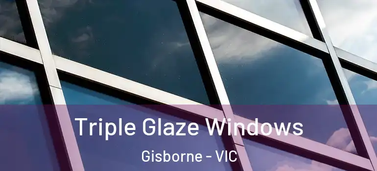 Triple Glaze Windows Gisborne - VIC