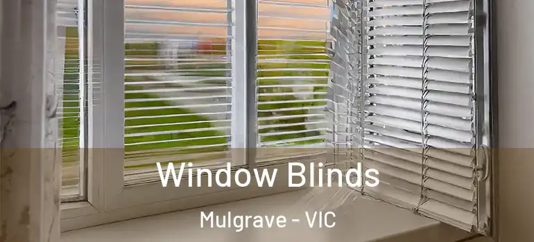 Window Blinds Mulgrave - VIC