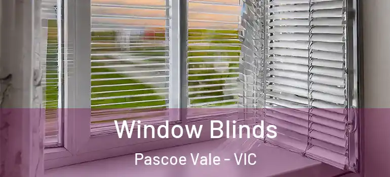 Window Blinds Pascoe Vale - VIC