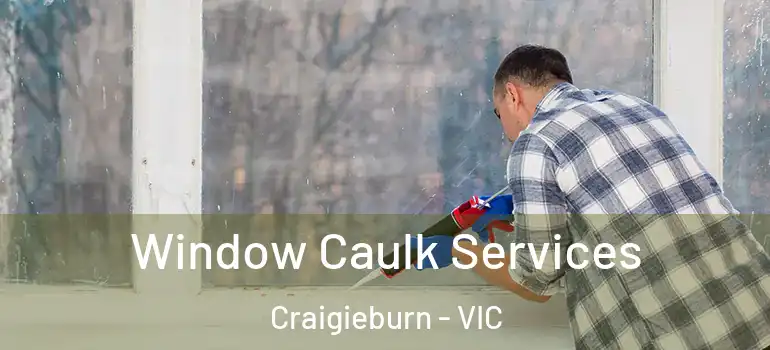  Window Caulk Services Craigieburn - VIC
