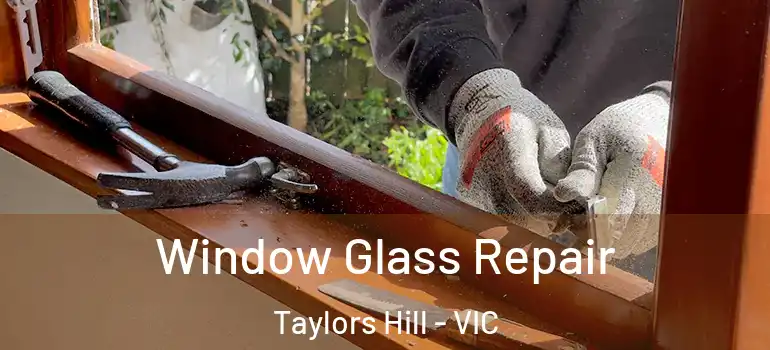 Window Glass Repair Taylors Hill - VIC