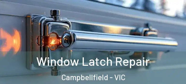 Window Latch Repair Campbellfield - VIC