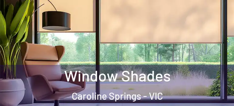 Window Shades Caroline Springs - VIC