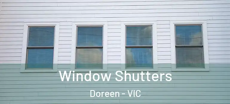 Window Shutters Doreen - VIC