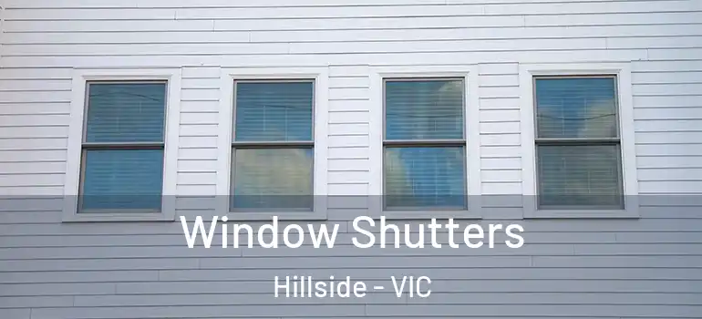 Window Shutters Hillside - VIC