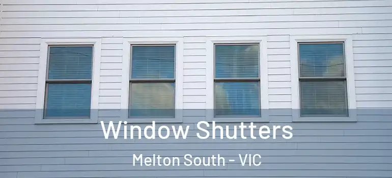 Window Shutters Melton South - VIC