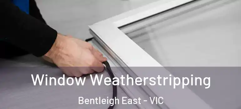 Window Weatherstripping Bentleigh East - VIC