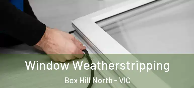 Window Weatherstripping Box Hill North - VIC