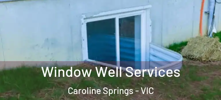 Window Well Services Caroline Springs - VIC