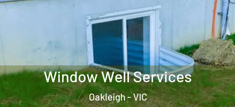 Window Well Services Oakleigh - VIC